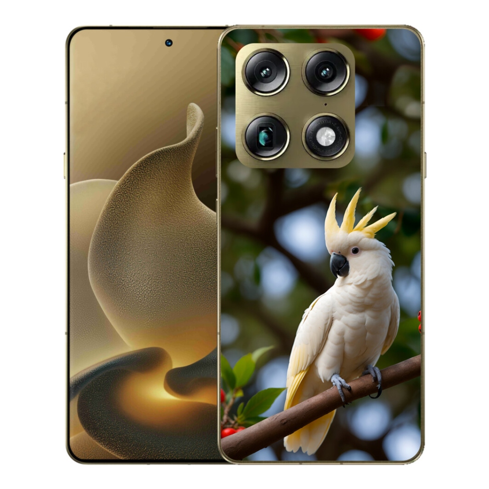 Gelový kryt mmCase na Motorola Signature - papoušek kakadu 3