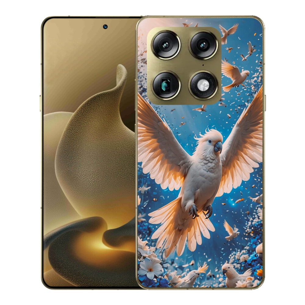 Gelový kryt mmCase na Motorola Signature - papoušek kakadu