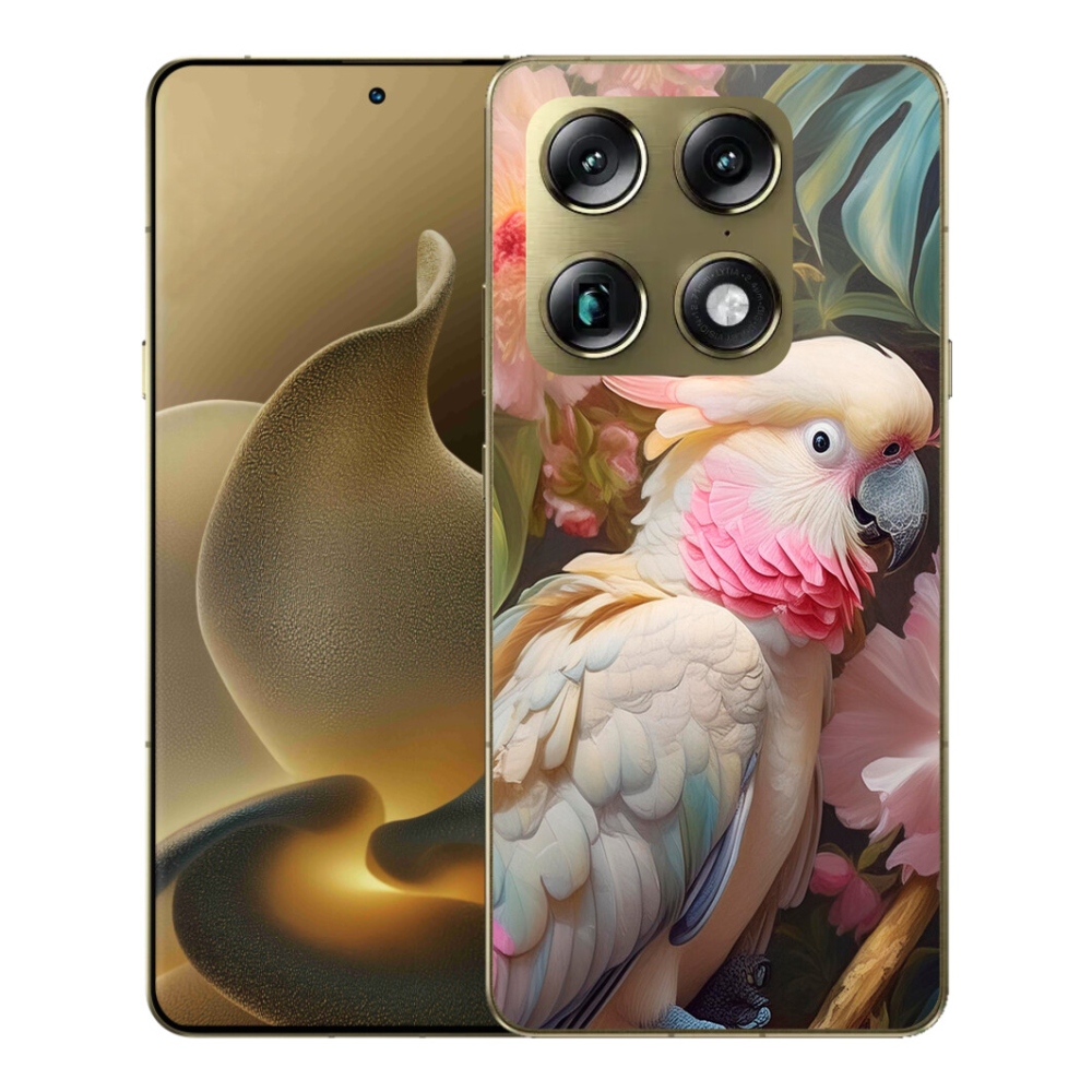 Gelový kryt mmCase na Motorola Signature - papoušek kakadu růžový 2