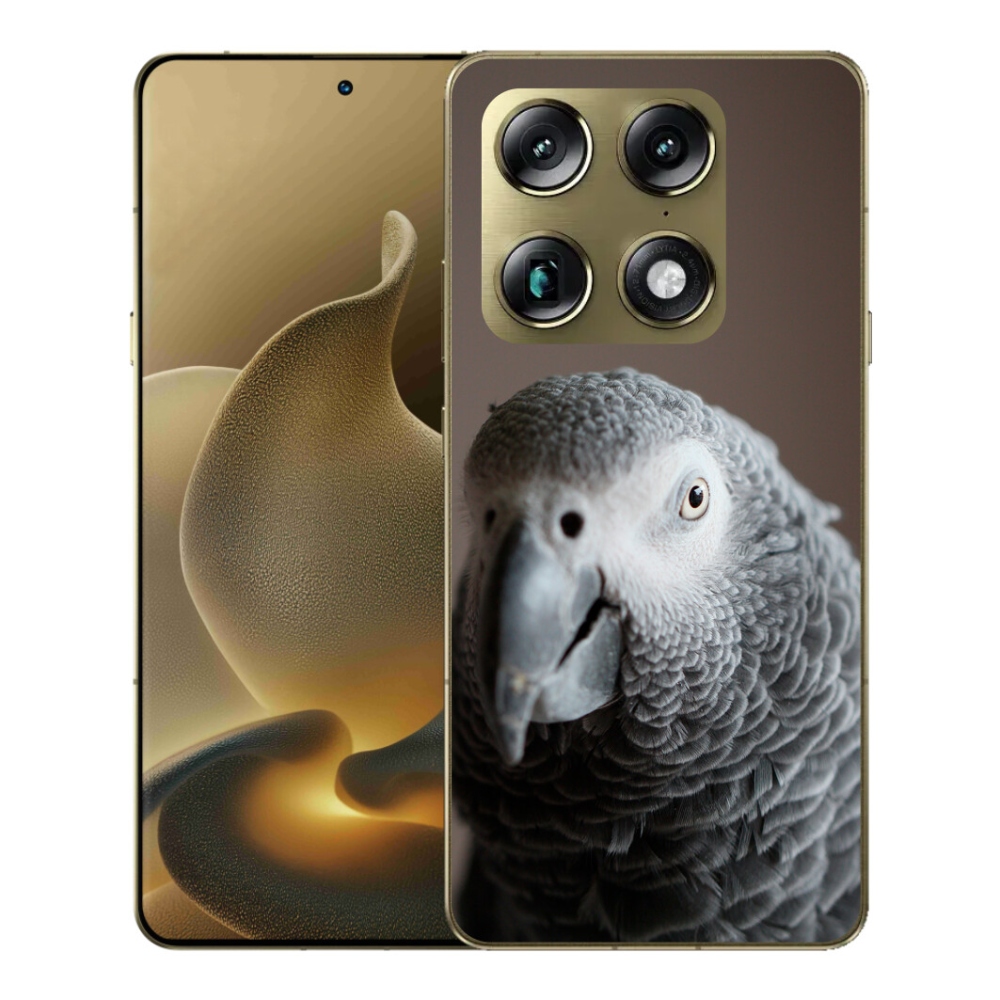 Gelový kryt mmCase na Motorola Signature - papoušek žako 2
