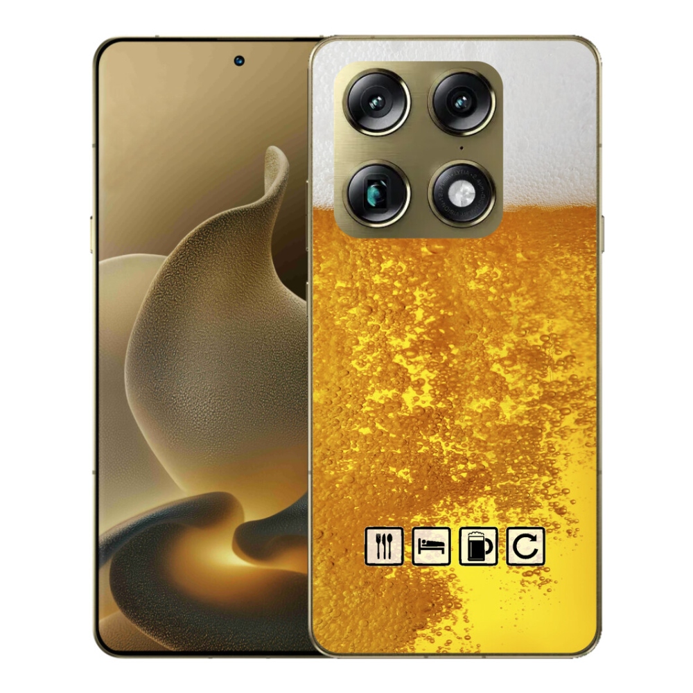 Gelový kryt mmCase na Motorola Signature - pivní motiv 3