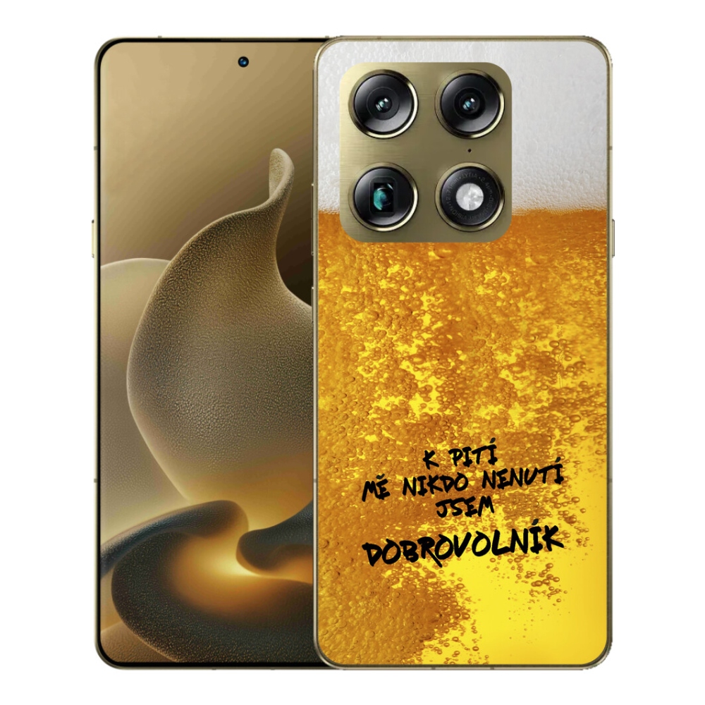 Gelový kryt mmCase na Motorola Signature - pivní motiv 4
