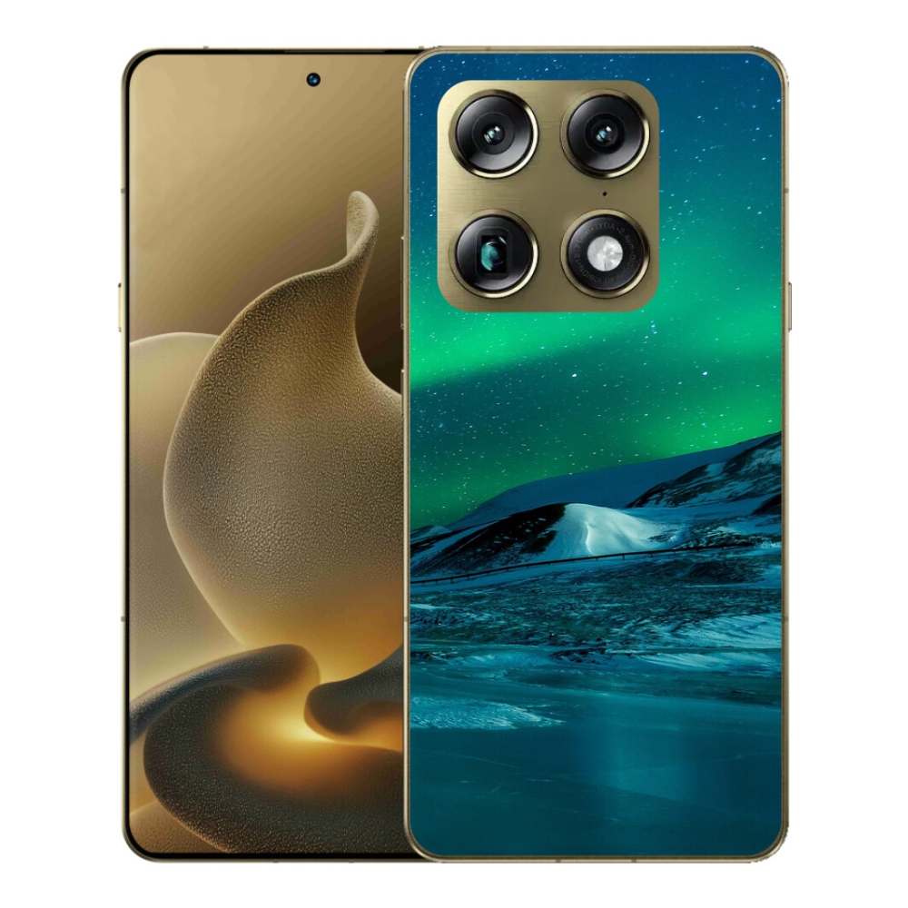 Gelový kryt mmCase na Motorola Signature - polární záře