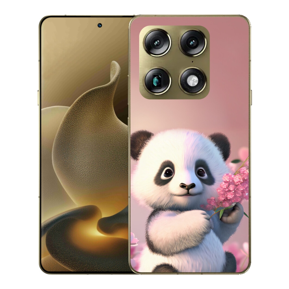Gelový kryt mmCase na Motorola Signature - roztomilá panda