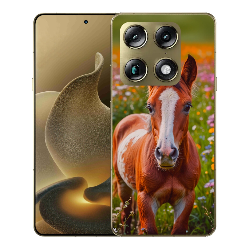 Gelový kryt mmCase na Motorola Signature - roztomilé hříbě