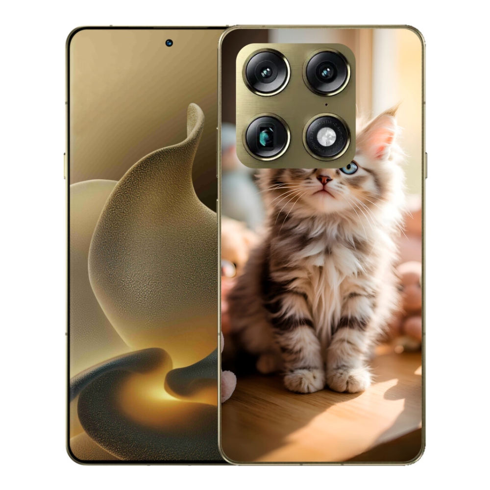 Gelový kryt mmCase na Motorola Signature - roztomilé kotě 10