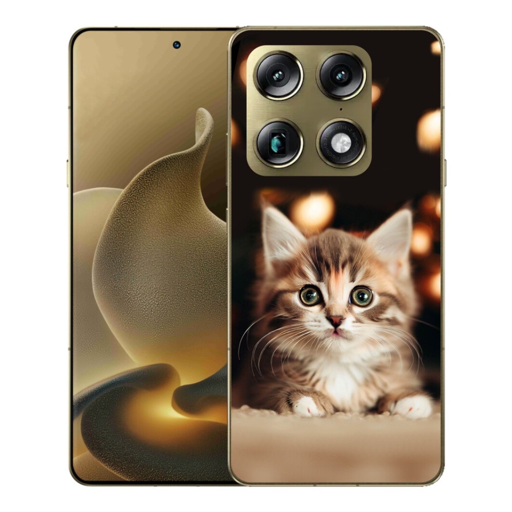 Gelový kryt mmCase na Motorola Signature - roztomilé kotě 2