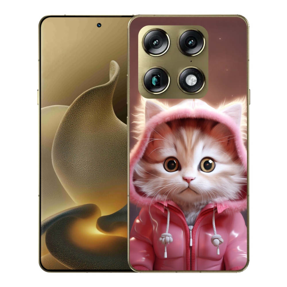 Gelový kryt mmCase na Motorola Signature - roztomilé kotě 3