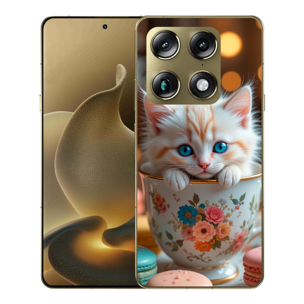 Gelový kryt mmCase na Motorola Signature - roztomilé kotě 6