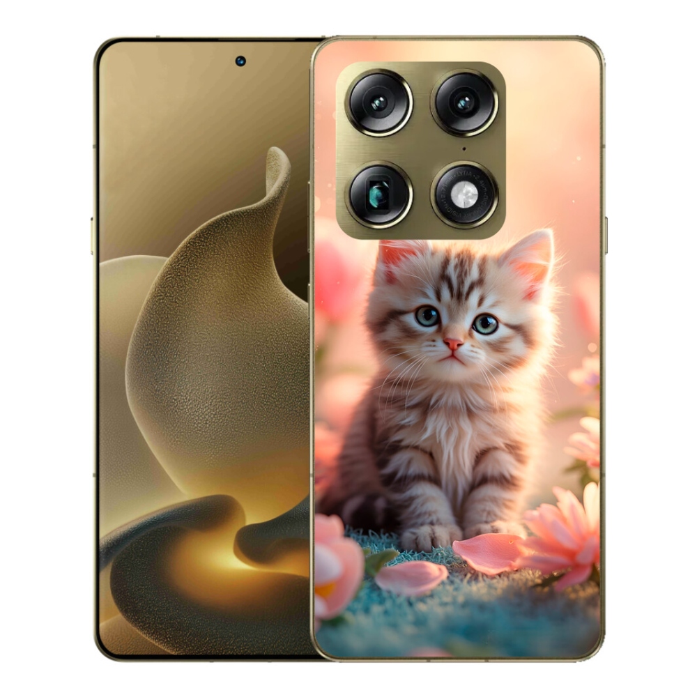 Gelový kryt mmCase na Motorola Signature - roztomilé kotě 8