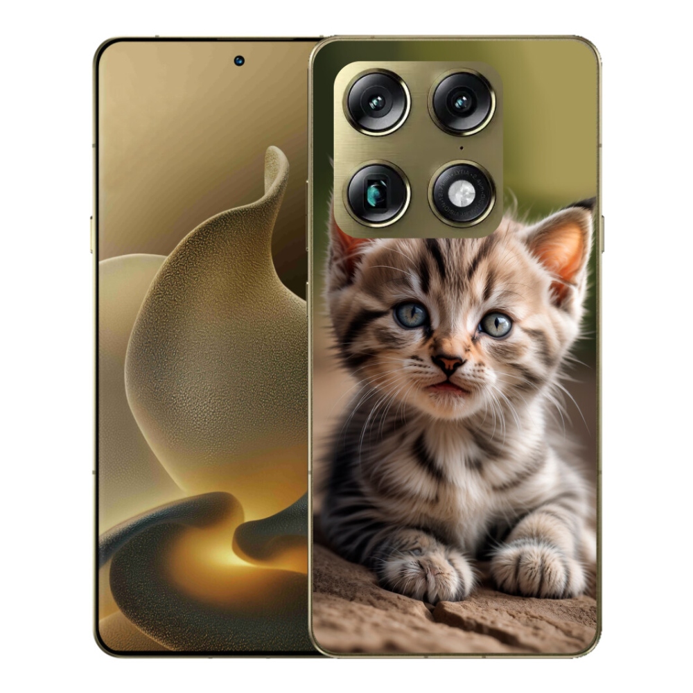 Gelový kryt mmCase na Motorola Signature - roztomilé kotě 9