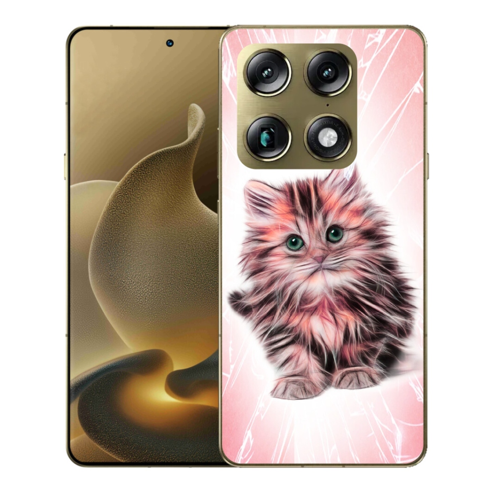 Gelový kryt mmCase na Motorola Signature - roztomilé kotě