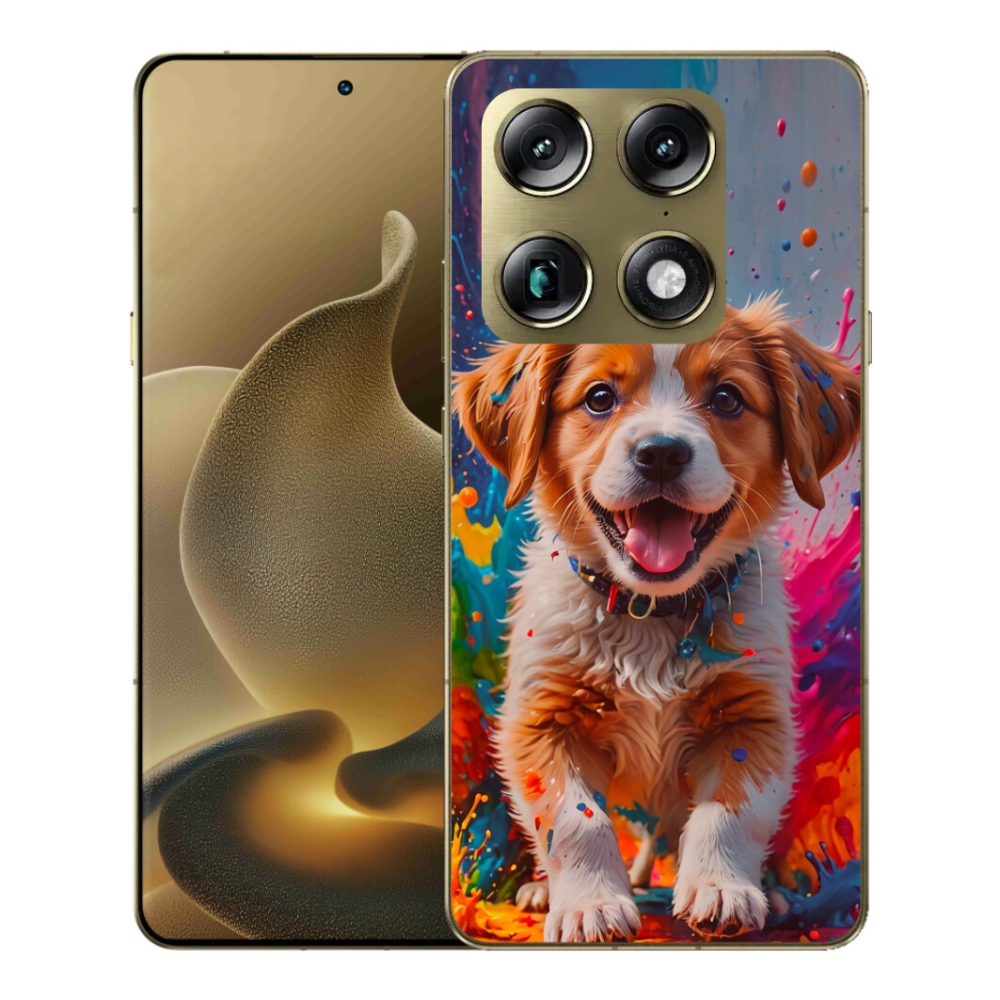 Gelový kryt mmCase na Motorola Signature - roztomilé štěně 3