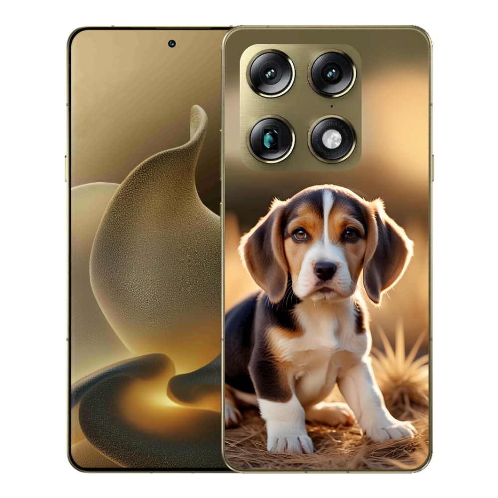Gelový kryt mmCase na Motorola Signature - roztomilý bígl