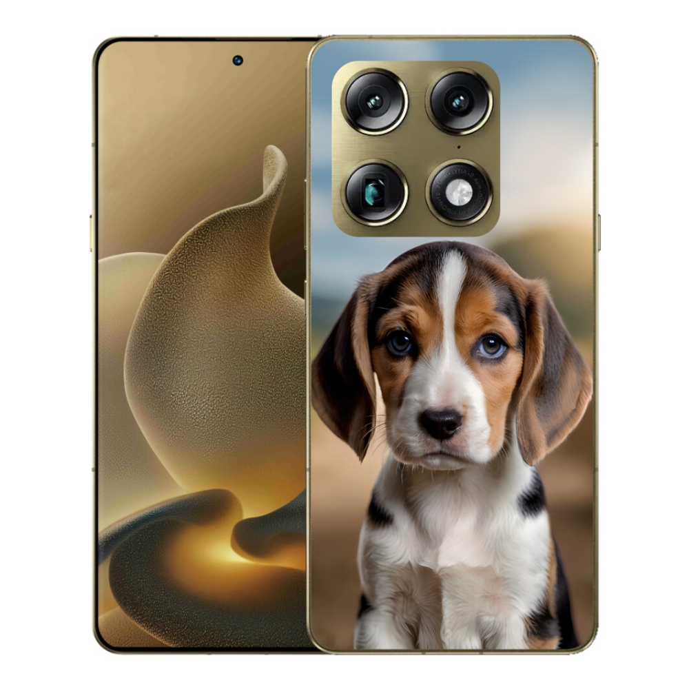 Gelový kryt mmCase na Motorola Signature - roztomilý bígl