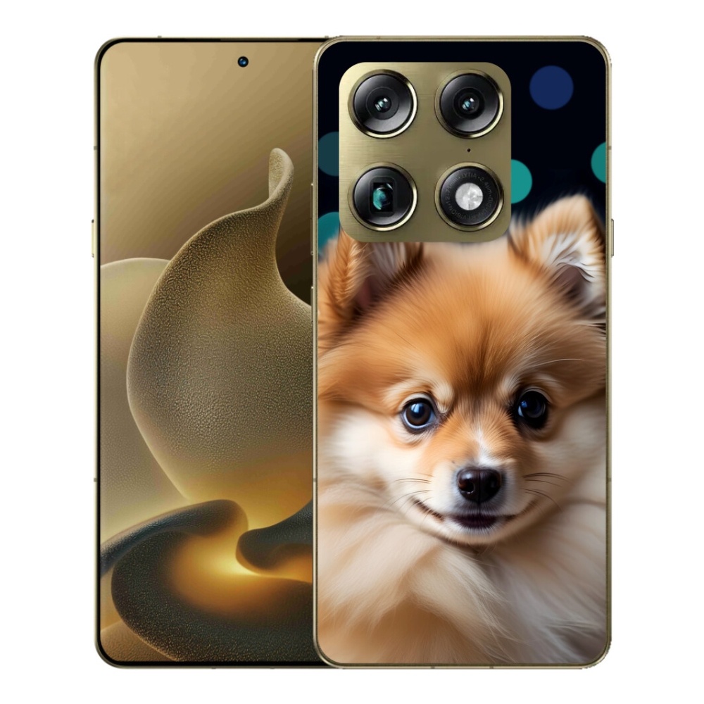 Gelový kryt mmCase na Motorola Signature - roztomilý pomeranian
