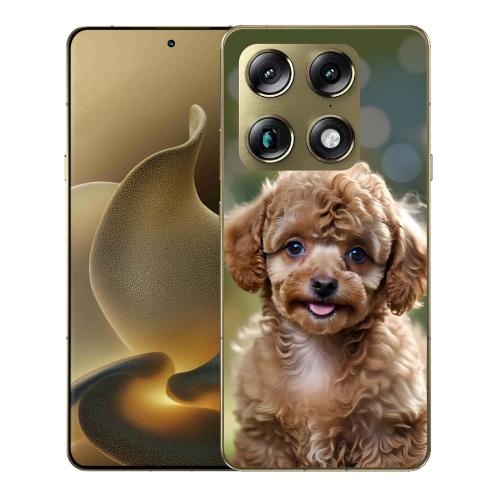 Gelový kryt mmCase na Motorola Signature - roztomilý pudl