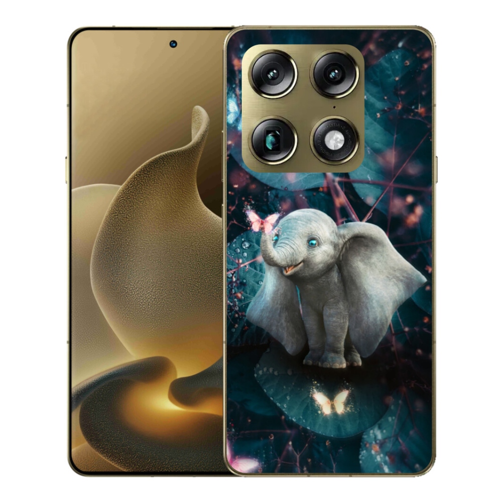 Gelový kryt mmCase na Motorola Signature - roztomilý slon