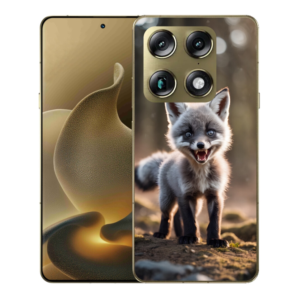Gelový kryt mmCase na Motorola Signature - rozzuřená liška