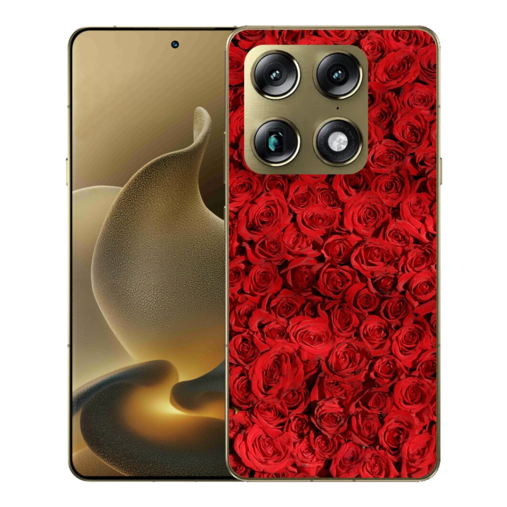 Gelový kryt mmCase na Motorola Signature - růže