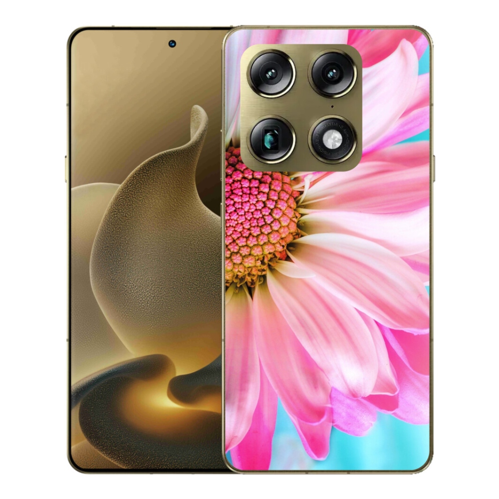 Gelový kryt mmCase na Motorola Signature - růžová květina