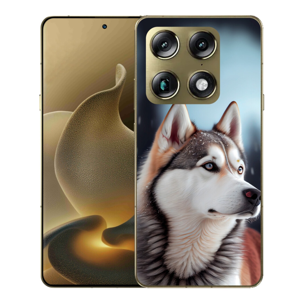 Gelový kryt mmCase na Motorola Signature - sibiřský husky