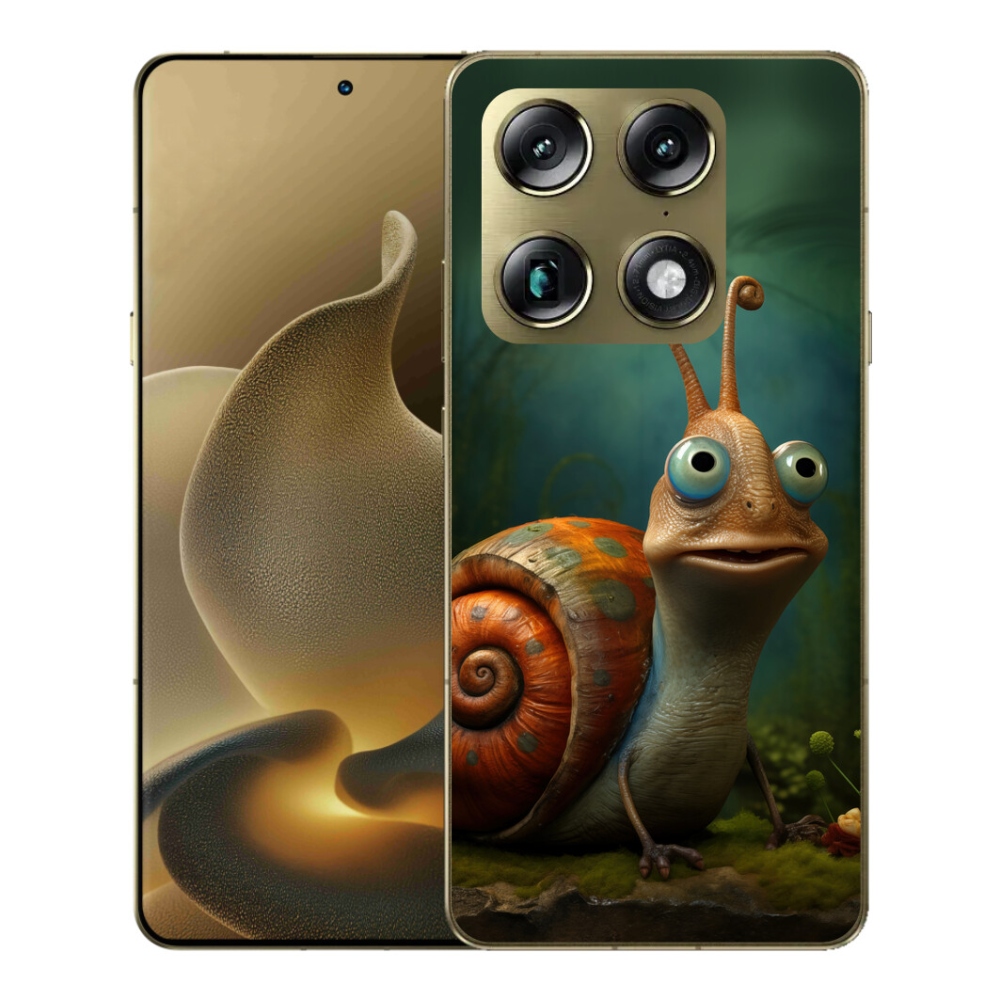 Gelový kryt mmCase na Motorola Signature - šnek
