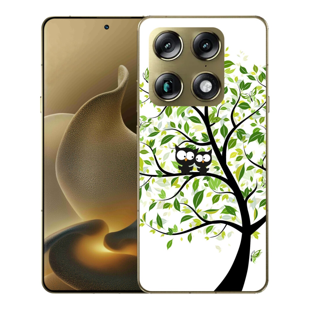 Gelový kryt mmCase na Motorola Signature - sovičky na stromě