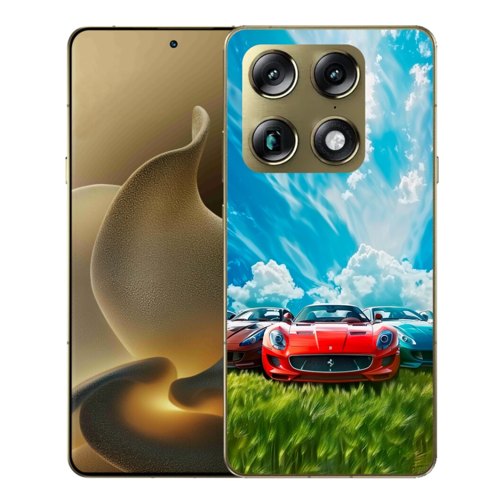 Gelový kryt mmCase na Motorola Signature - sportovní vozy