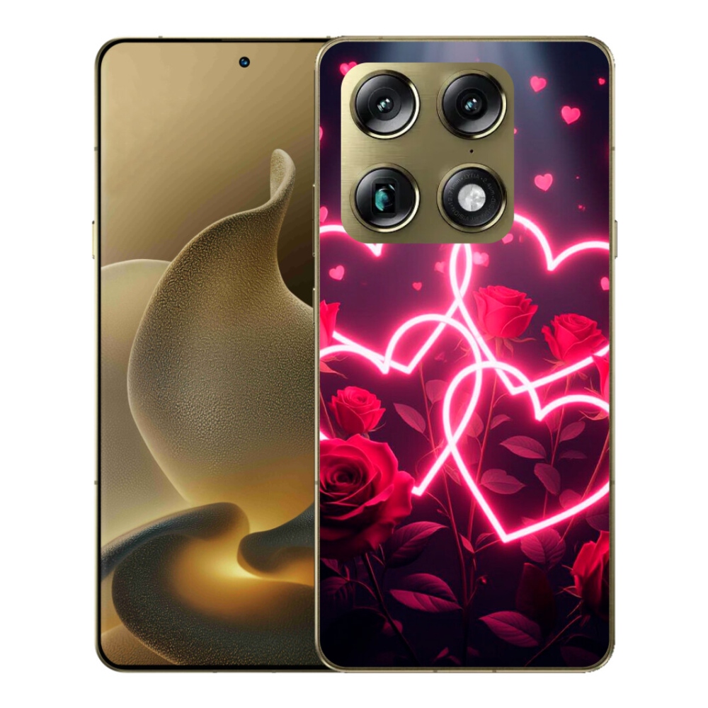 Gelový kryt mmCase na Motorola Signature - srdce lásky
