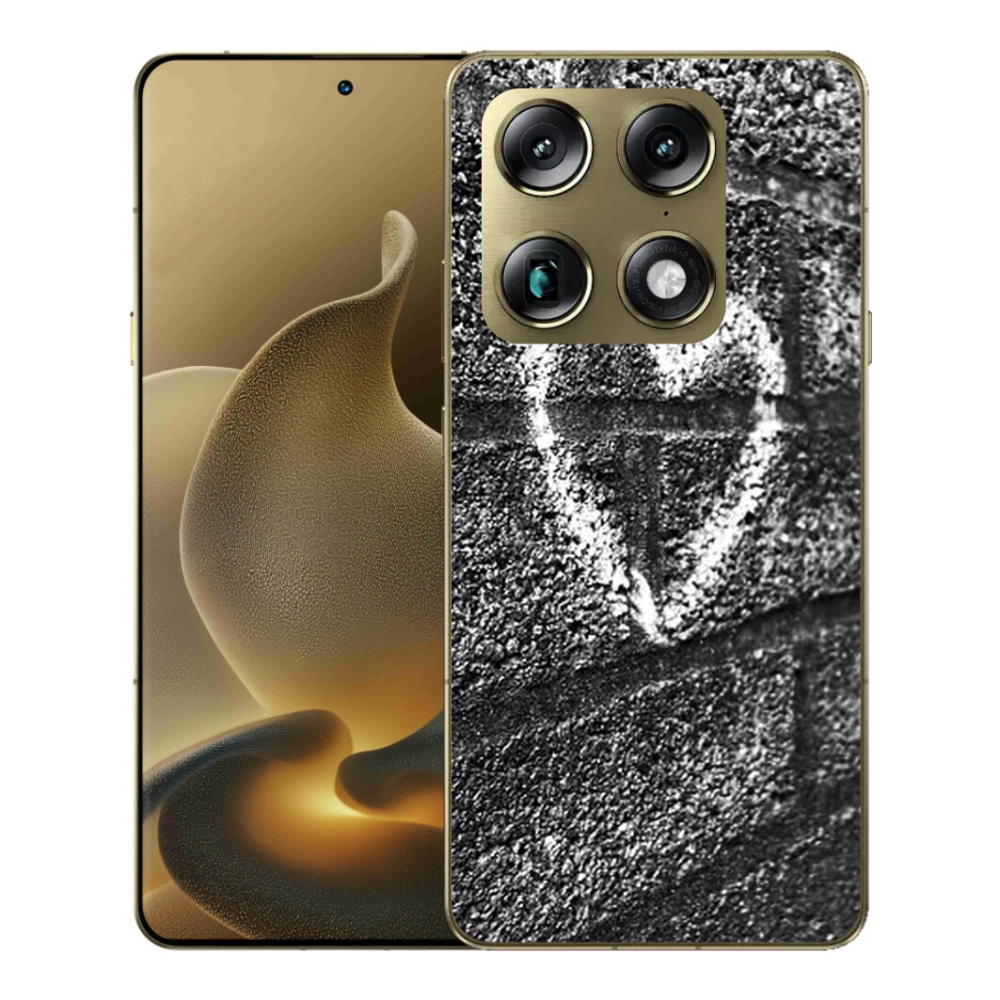 Gelový kryt mmCase na Motorola Signature - srdce na zdi