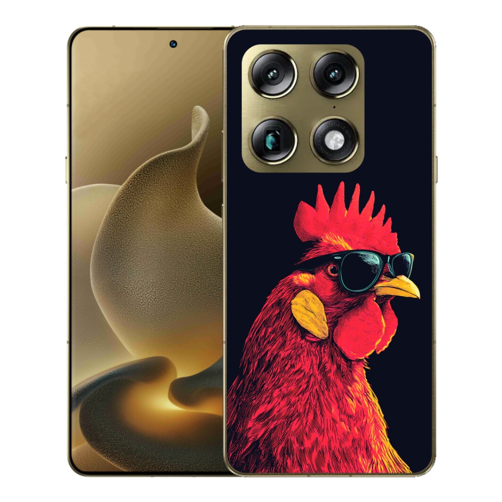 Gelový kryt mmCase na Motorola Signature - stylový kohout