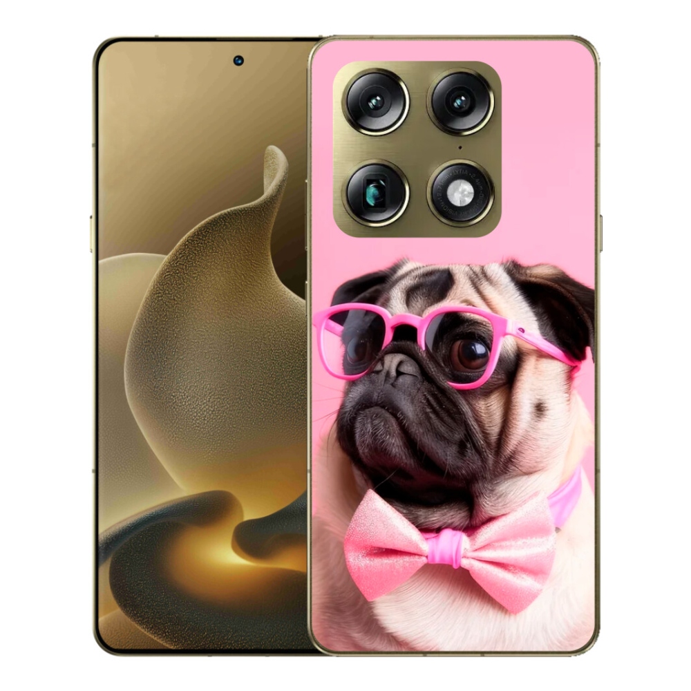 Gelový kryt mmCase na Motorola Signature - stylový mops