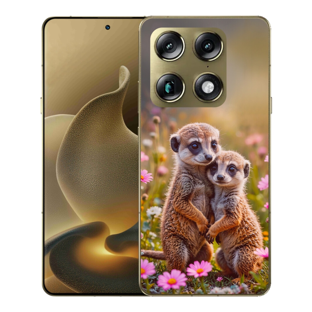 Gelový kryt mmCase na Motorola Signature - surikatí duo