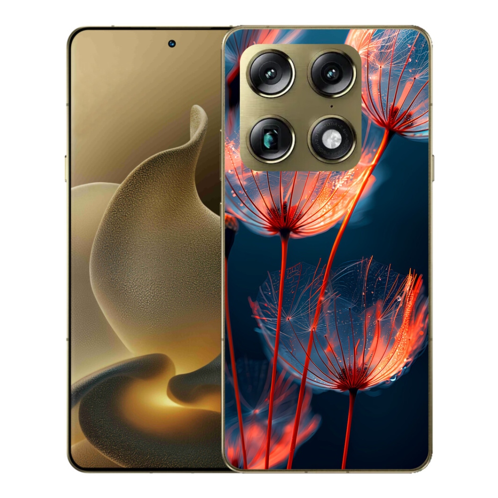 Gelový kryt mmCase na Motorola Signature - světélkující chmýří