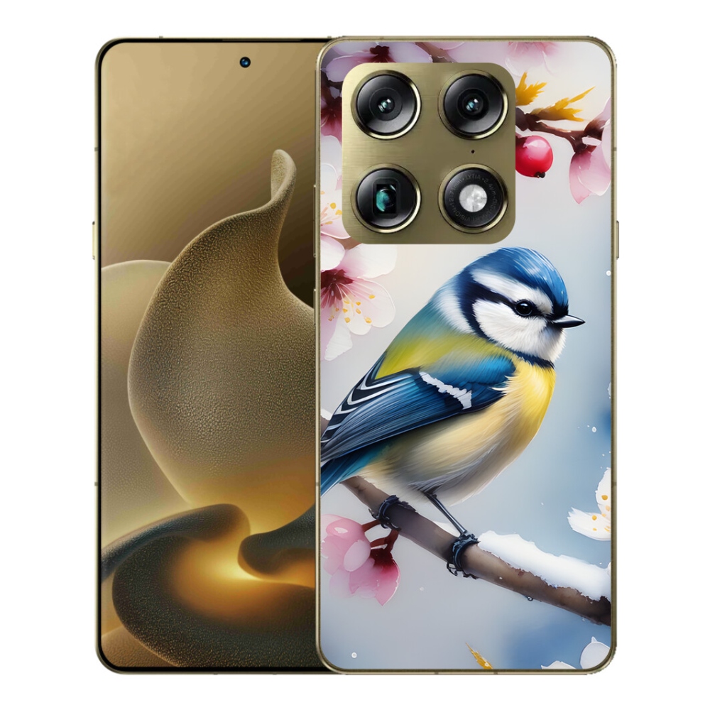Gelový kryt mmCase na Motorola Signature - sýkorka