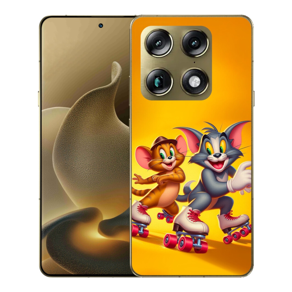 Gelový kryt mmCase na Motorola Signature - tom a jerry