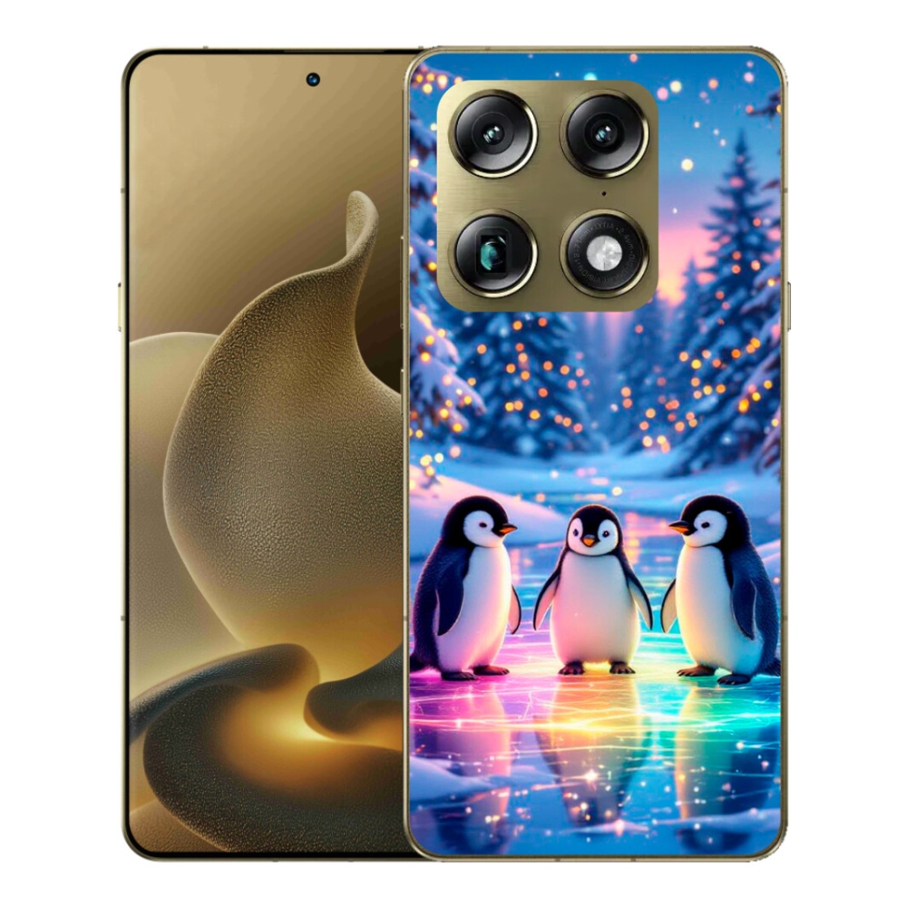 Gelový kryt mmCase na Motorola Signature - tučnáci