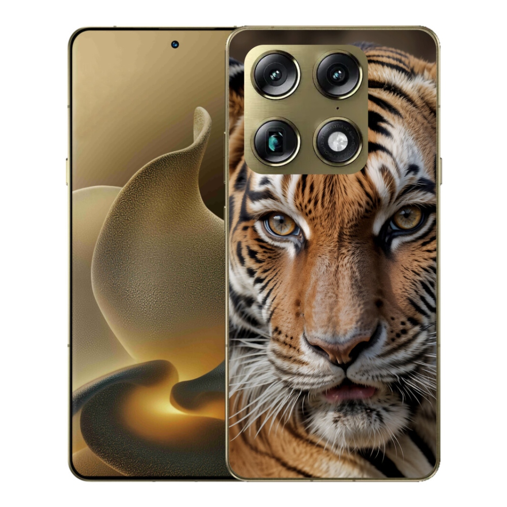 Gelový kryt mmCase na Motorola Signature - tygří pohled