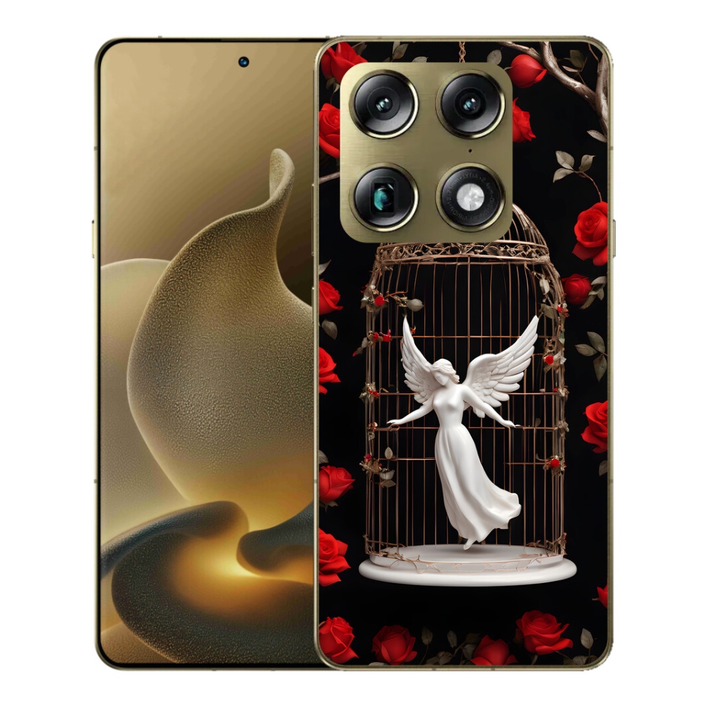 Gelový kryt mmCase na Motorola Signature - uvězněný anděl