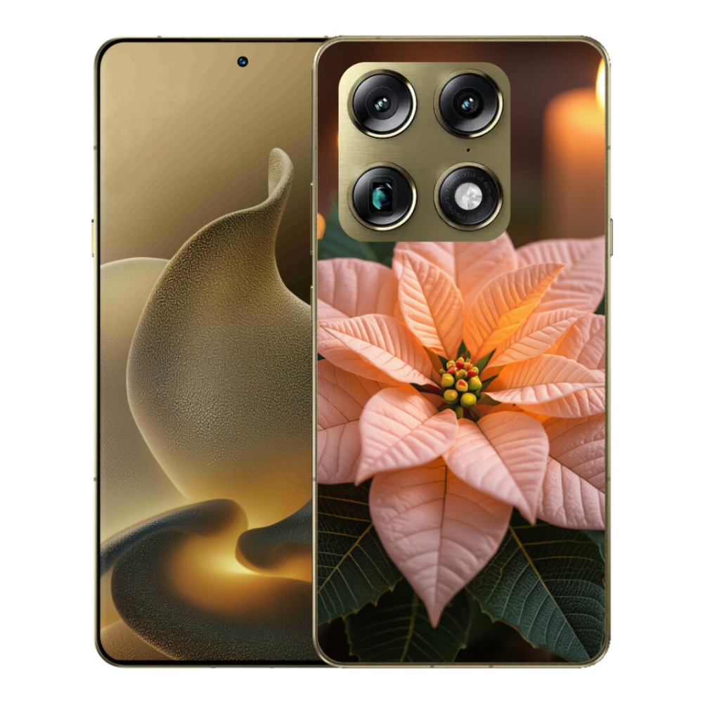 Gelový kryt mmCase na Motorola Signature - vánoční hvězda