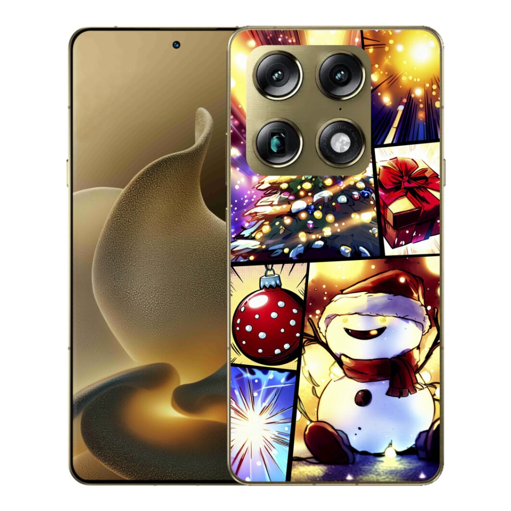 Gelový kryt mmCase na Motorola Signature - vánoční motivy 1