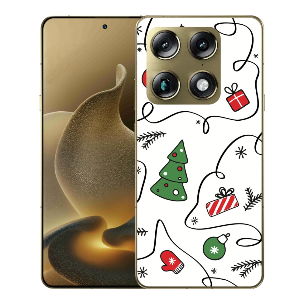 Gelový kryt mmCase na Motorola Signature - vánoční motivy