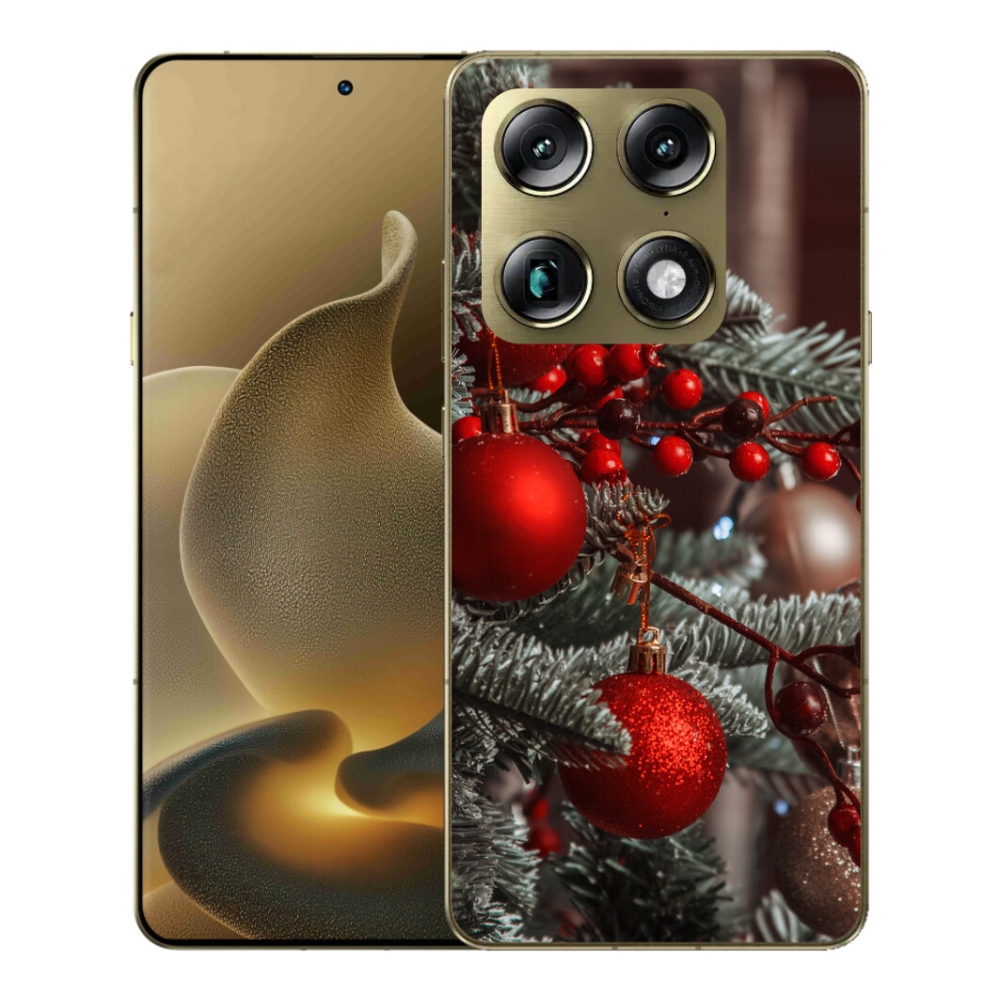 Gelový kryt mmCase na Motorola Signature - vánoční ozdoby 2