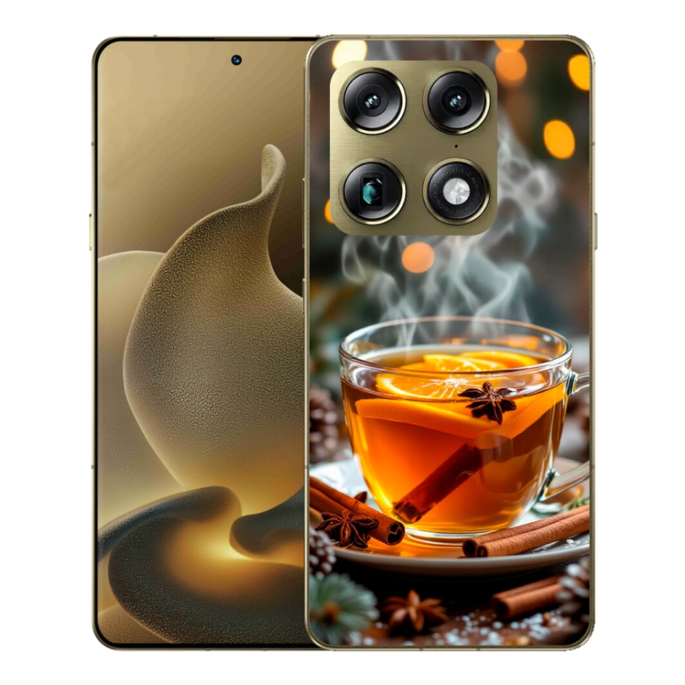 Gelový kryt mmCase na Motorola Signature - vánoční punč