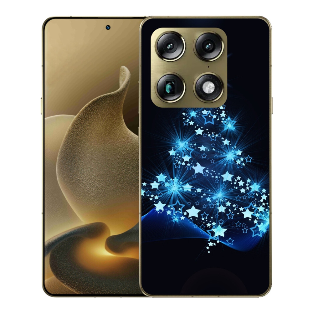 Gelový kryt mmCase na Motorola Signature - vánoční stromek