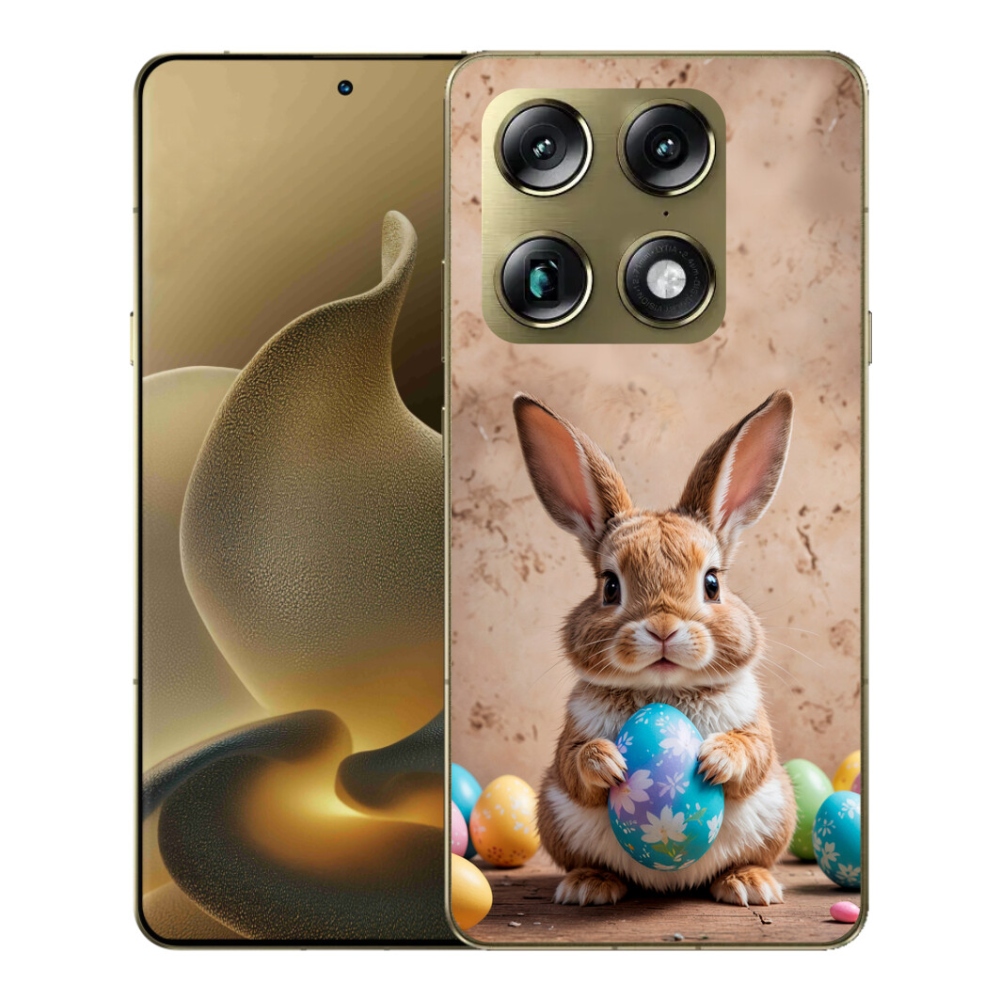 Gelový kryt mmCase na Motorola Signature - velikonoční králíček