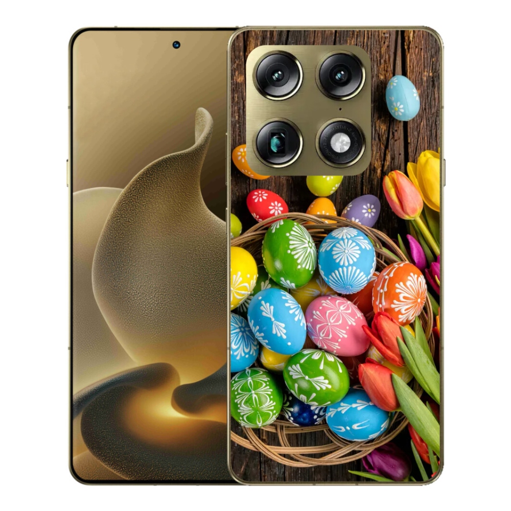 Gelový kryt mmCase na Motorola Signature - velikonoční vajíčka