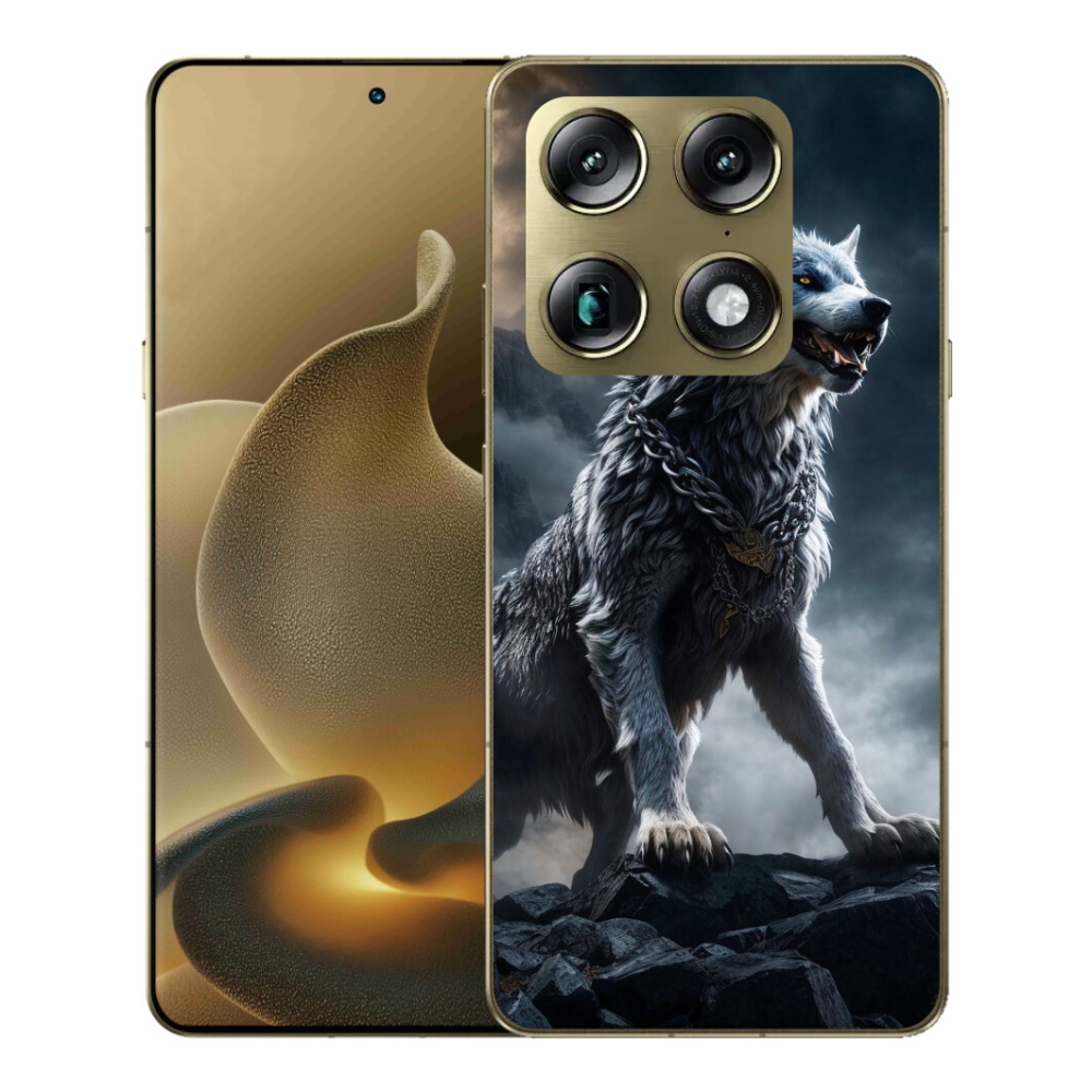 Gelový kryt mmCase na Motorola Signature - vlk 1