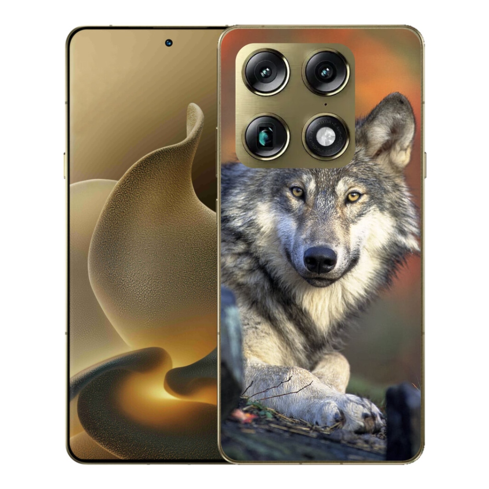 Gelový kryt mmCase na Motorola Signature - vlk